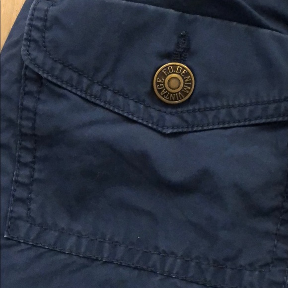 Boy’s Stretch Twill Navy Pants *like new* - Picture 3 of 4